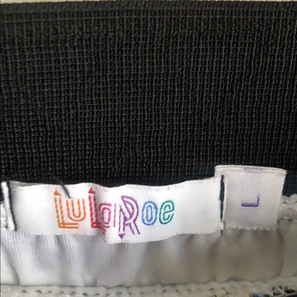 LuLaRoe Colorful Patterned Women's Skirt - Picture 4 of 10